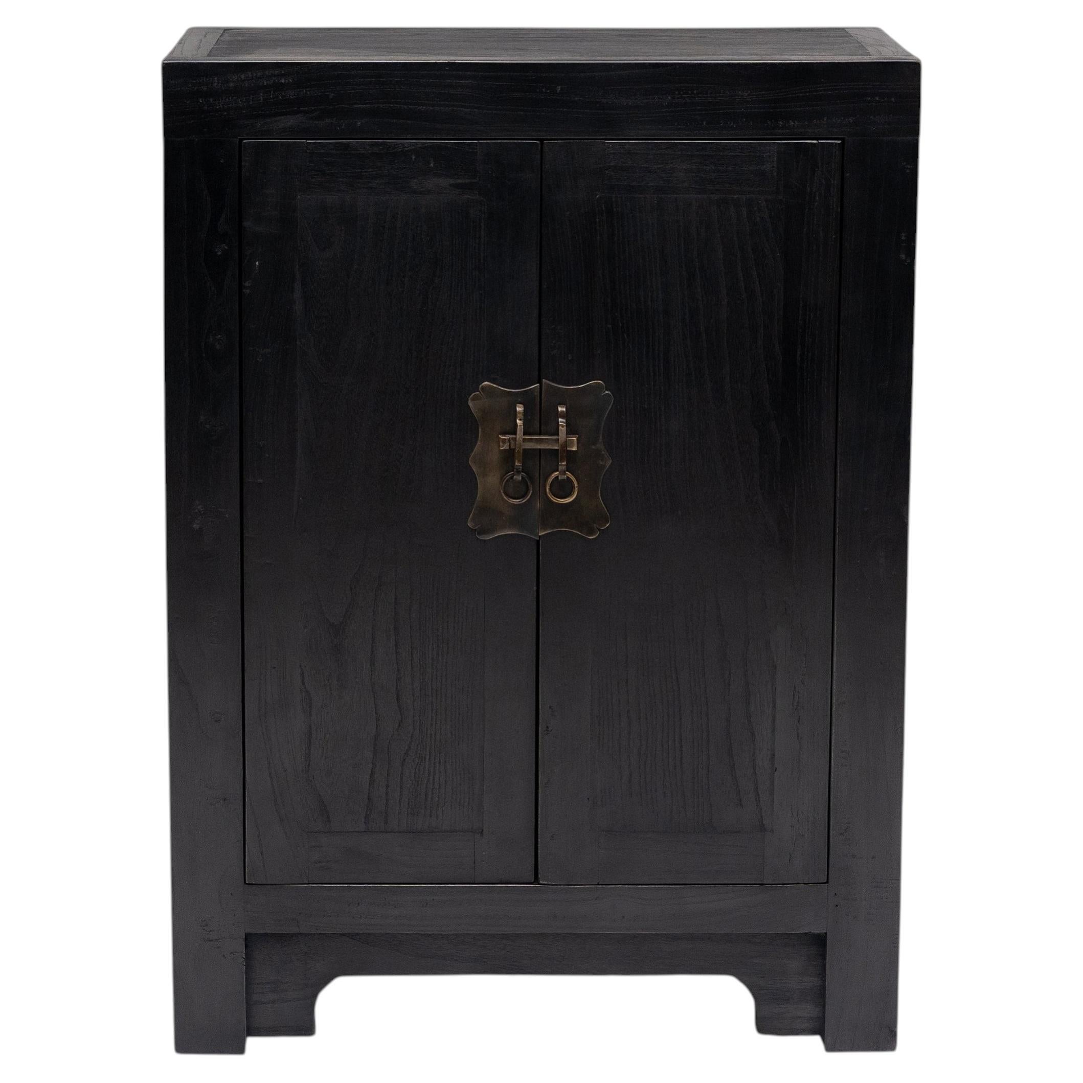 Armoire chinoise verrouillée à coin carré
