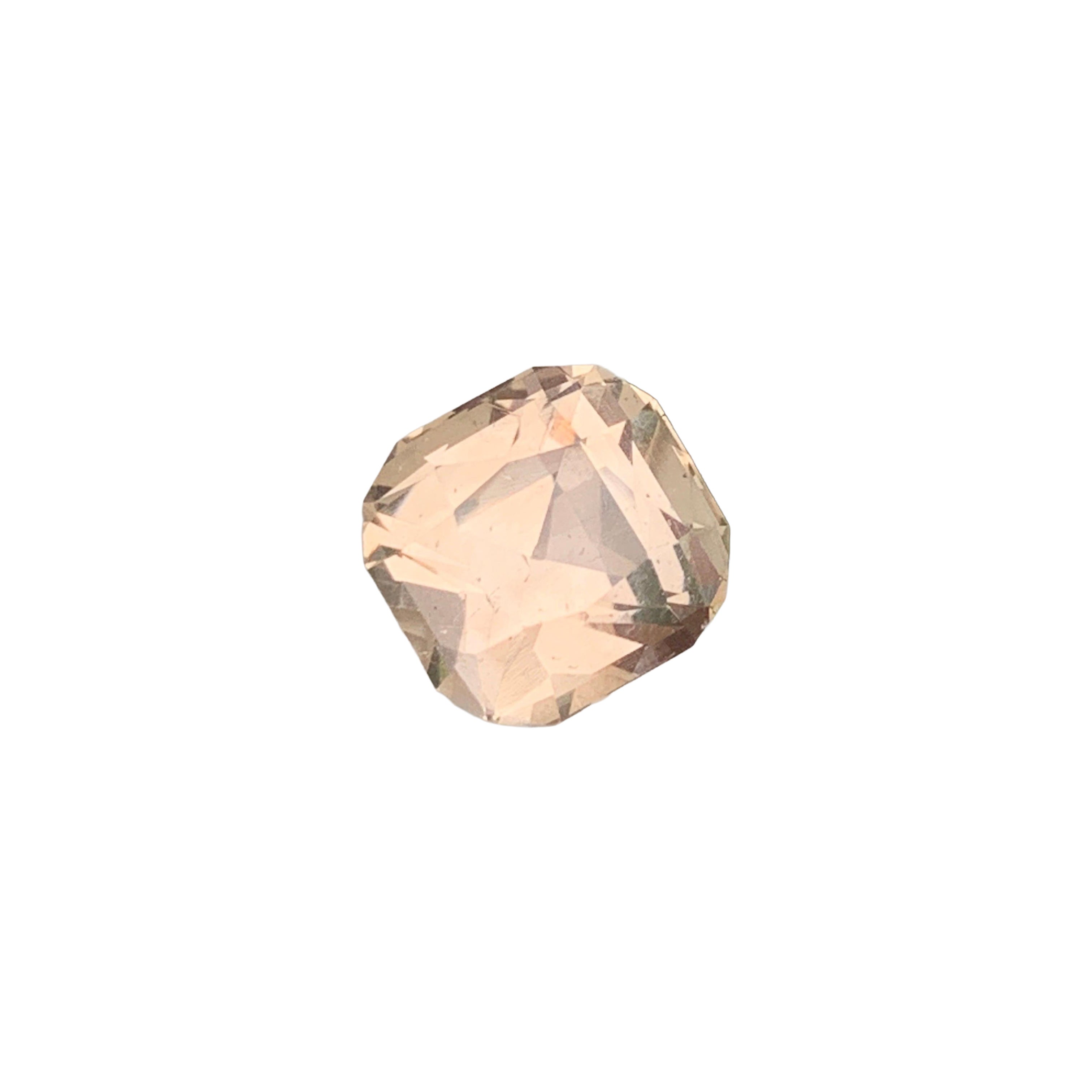 Square Cushion Cut Golden Color Topaz for Jewellery For Sale
