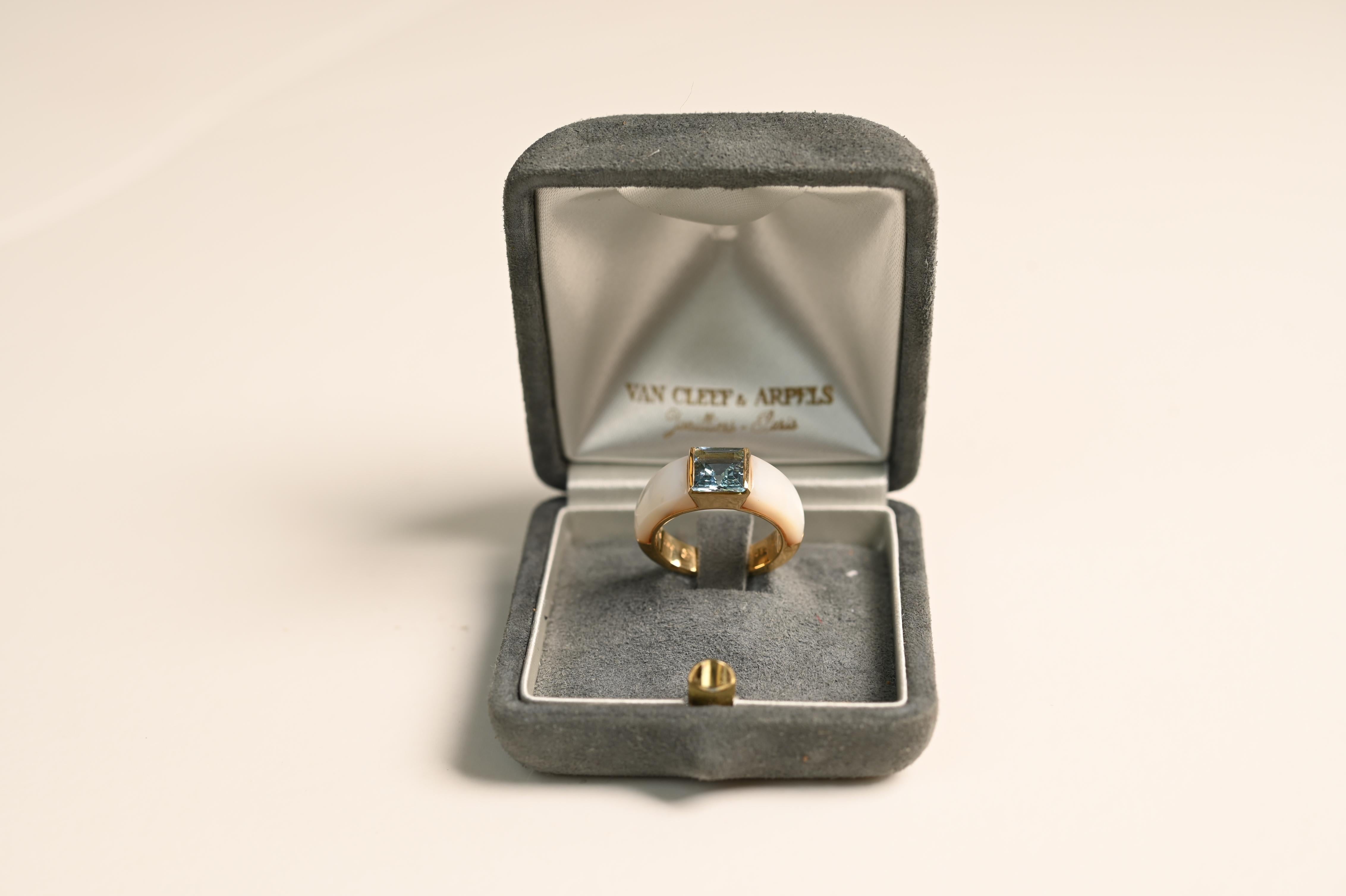 van cleef aquamarine