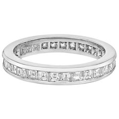 Square-Cut Diamond Eternity Band 
1.80 Carat
