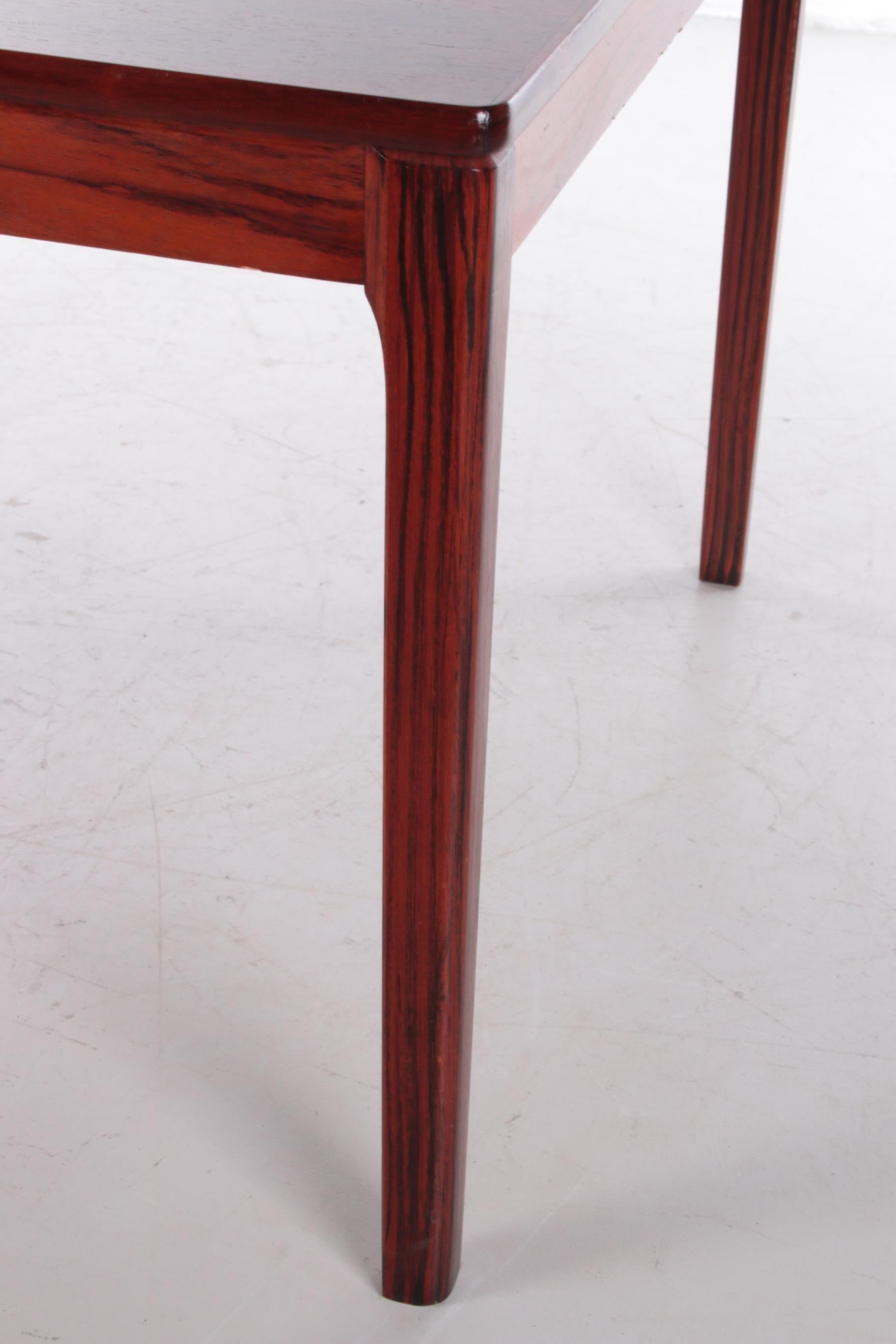 Square Danish wooden Designer  Coffee Table, 1970s 3