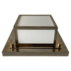 Square Design Sconce or Flush Mount, 1960s, Germany
