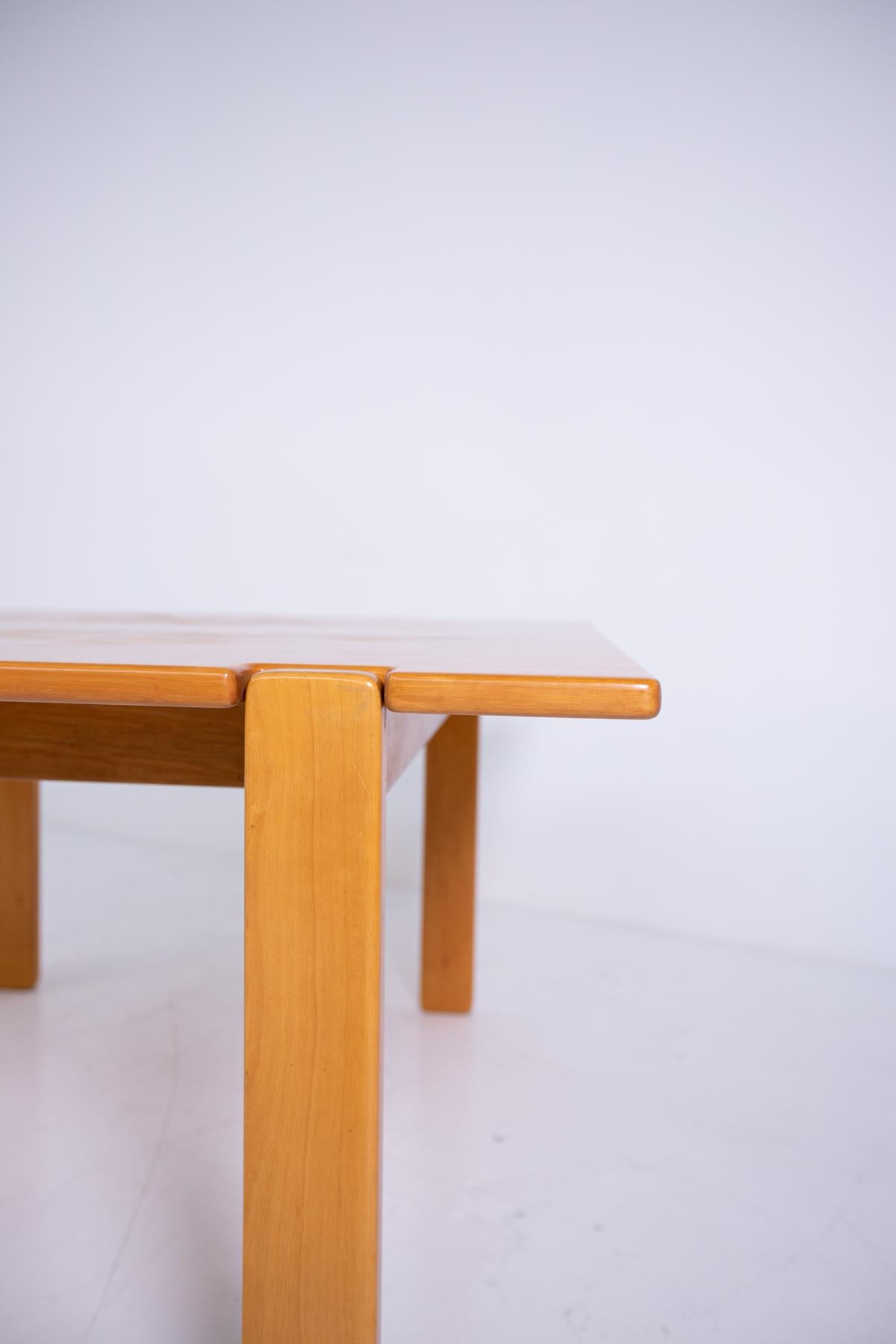 Square Dining Table by Afra and Tobia Scarpa, 1970s 4
