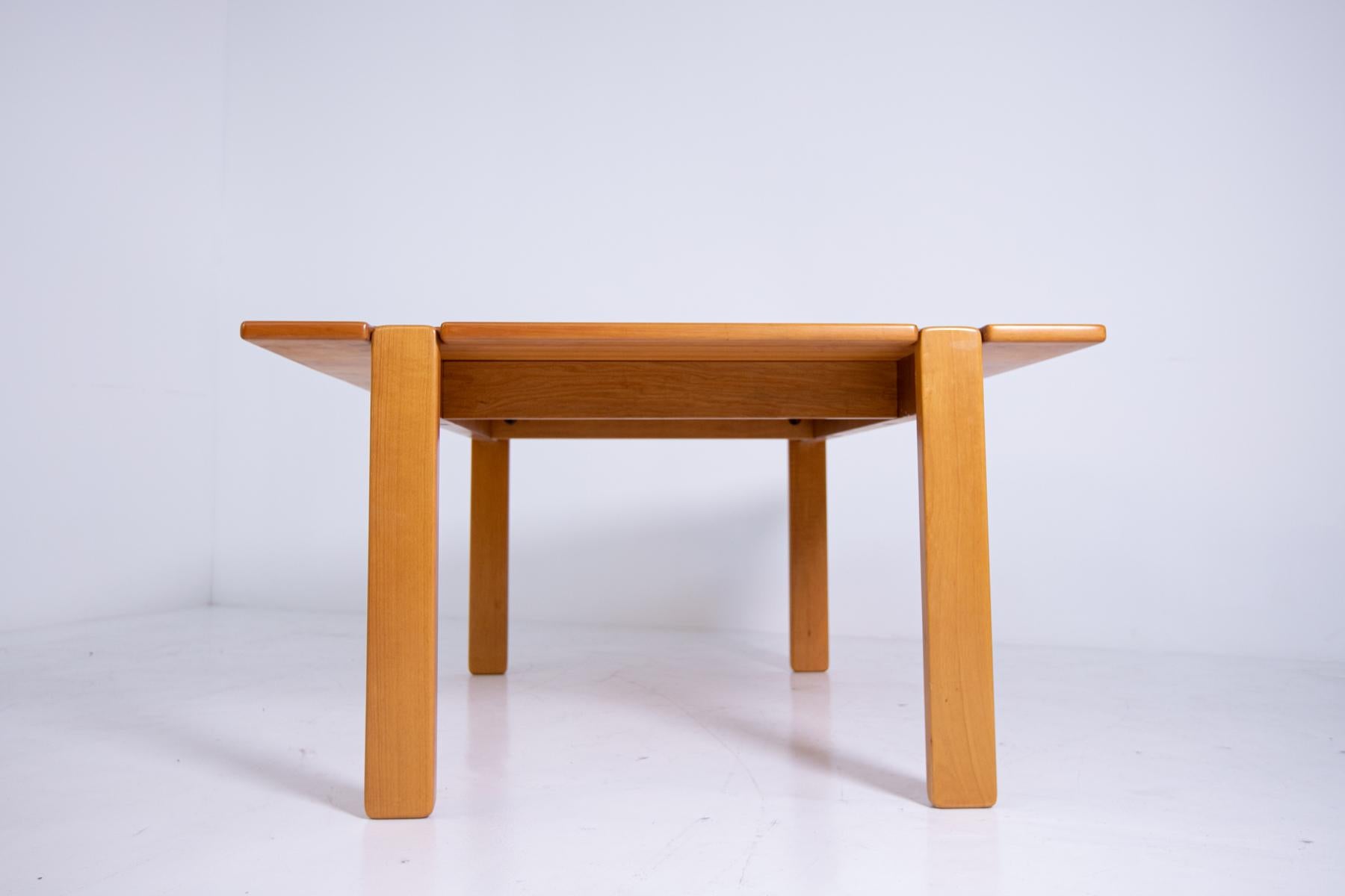 Late 20th Century Square Dining Table by Afra and Tobia Scarpa, 1970s