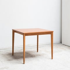 Quadratischer Esstisch, Tadaomi Mizunoe für Tendo Mokko, Japan, 1970er Jahre