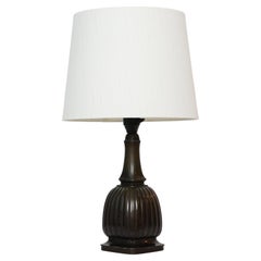 Square Diskometal Table Lamp by Just Andersen, 1930s, Denmark