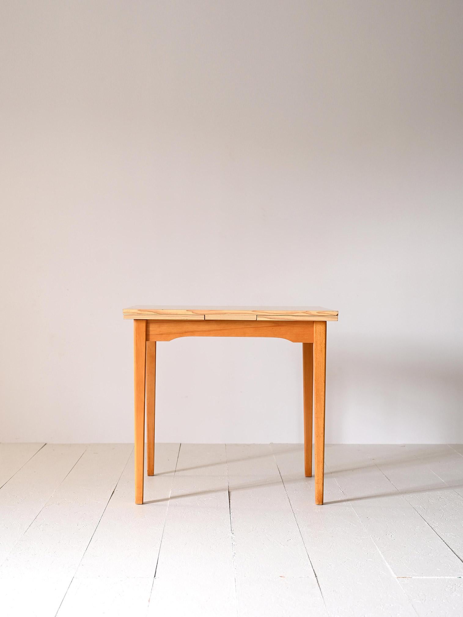 Mid-20th Century Square extendable formica table