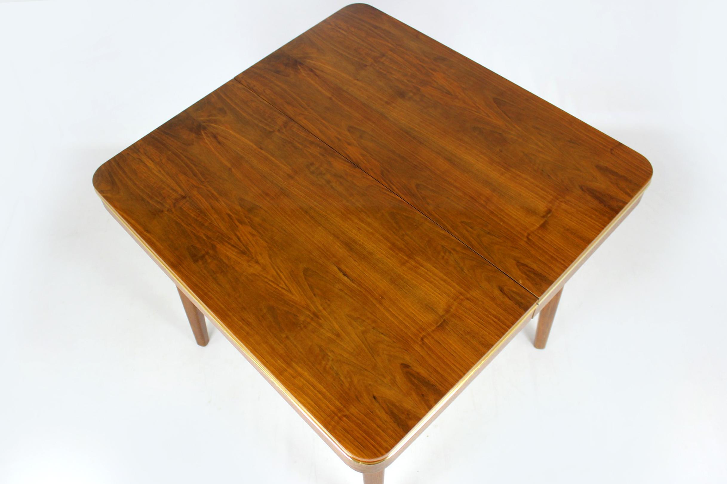 Wood Square Extendable Table from Jitona, 1960s