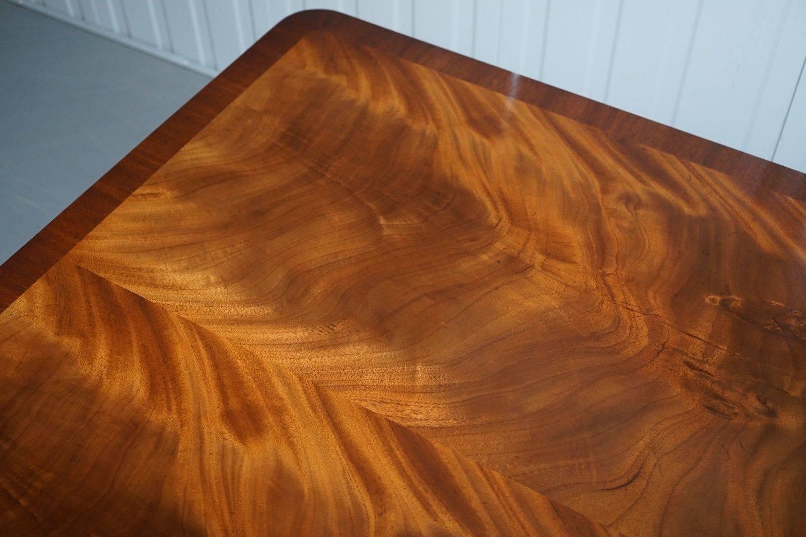 mahogany coffee table with drawers