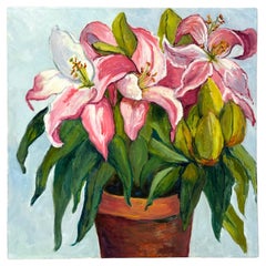 Cuadro Floral Cuadrado