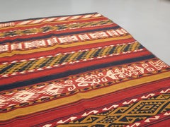 Square Format Azerbaijani Flatweave, c. 1900