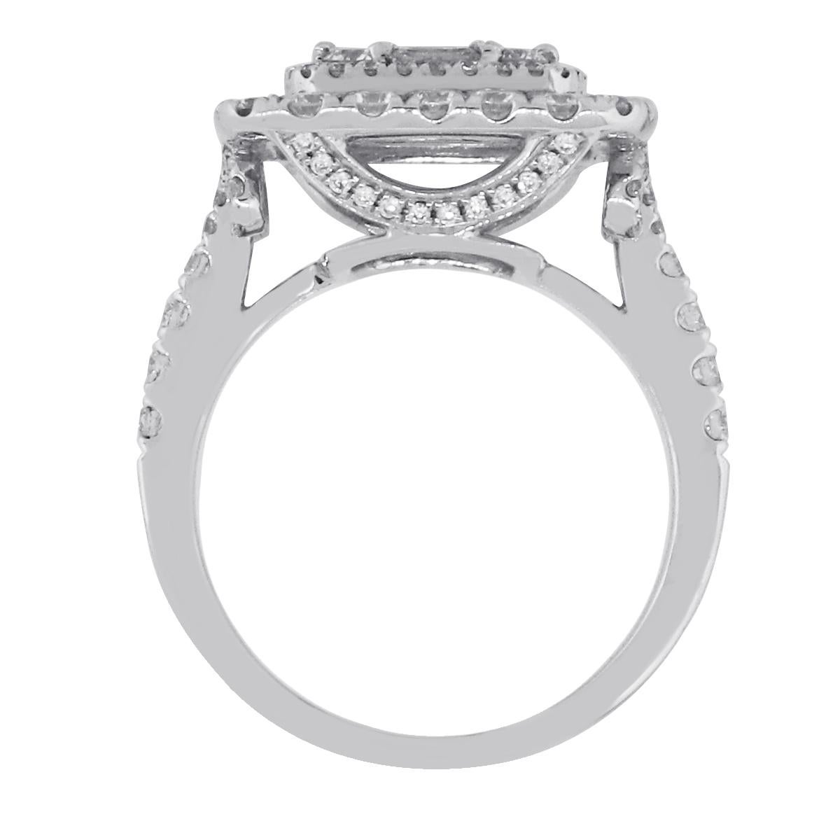 halo engagement rings square