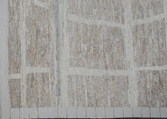 Square Hand Knotted Turkish Tulu Rug 11'4" x 11'9" #11621