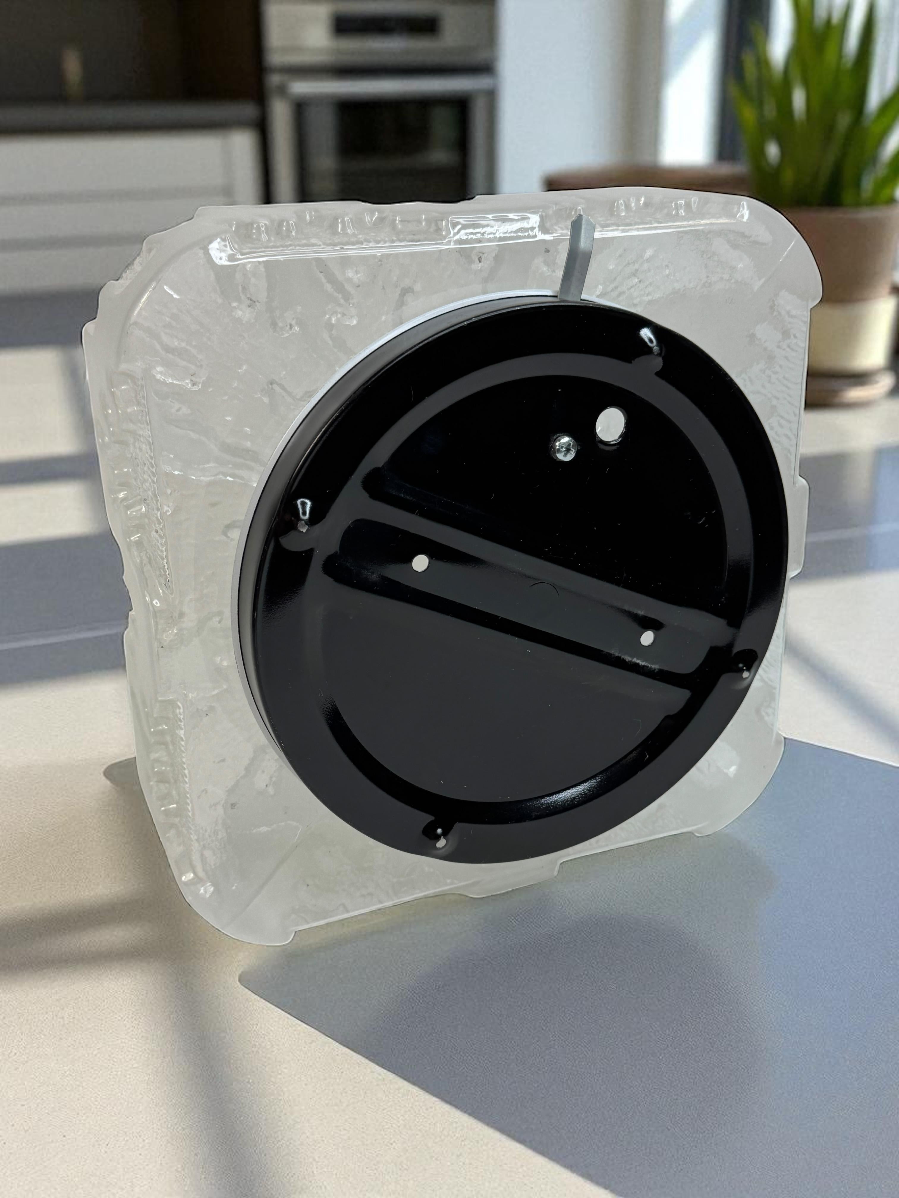 Square Ice Glass Flush Mount Ceiling Light Honsel Leuchten, Germany For Sale 7