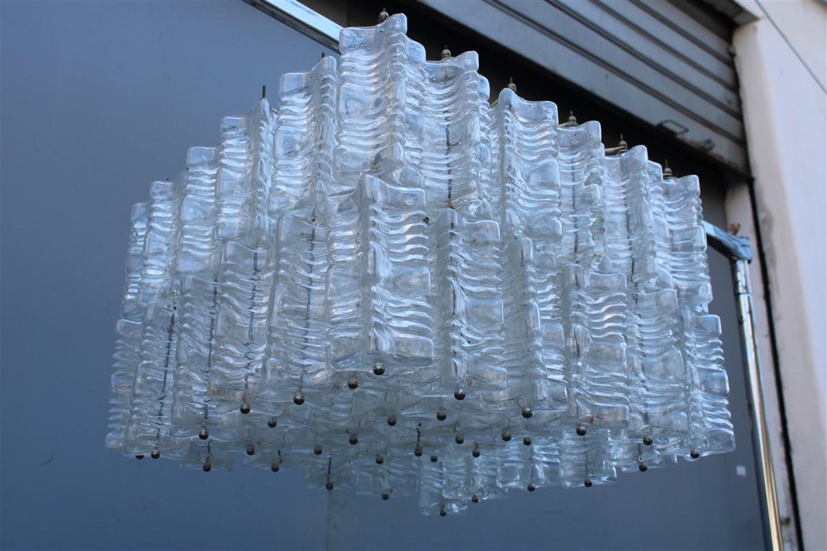 Venini Chandelier Murano glass 1960