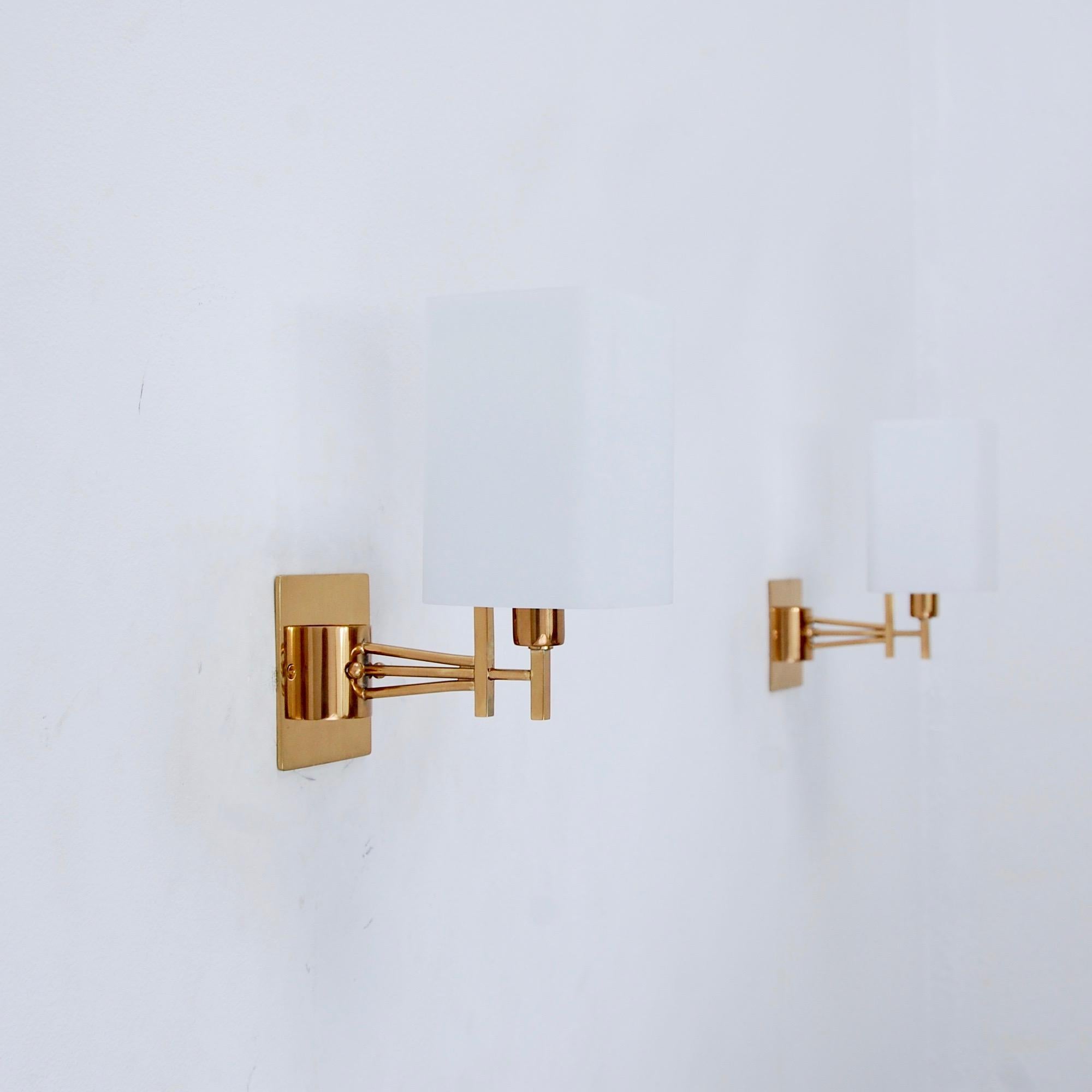 Mid-Century Modern Square Italian Sconces