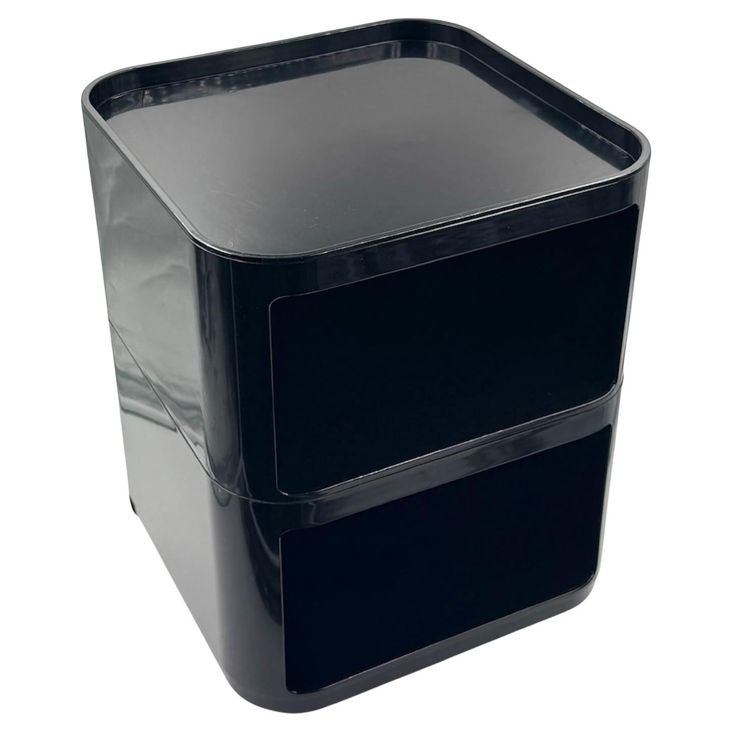 Square Kartell Componibili Storage Unit Model 4970 by Anna Castelli Ferrieri