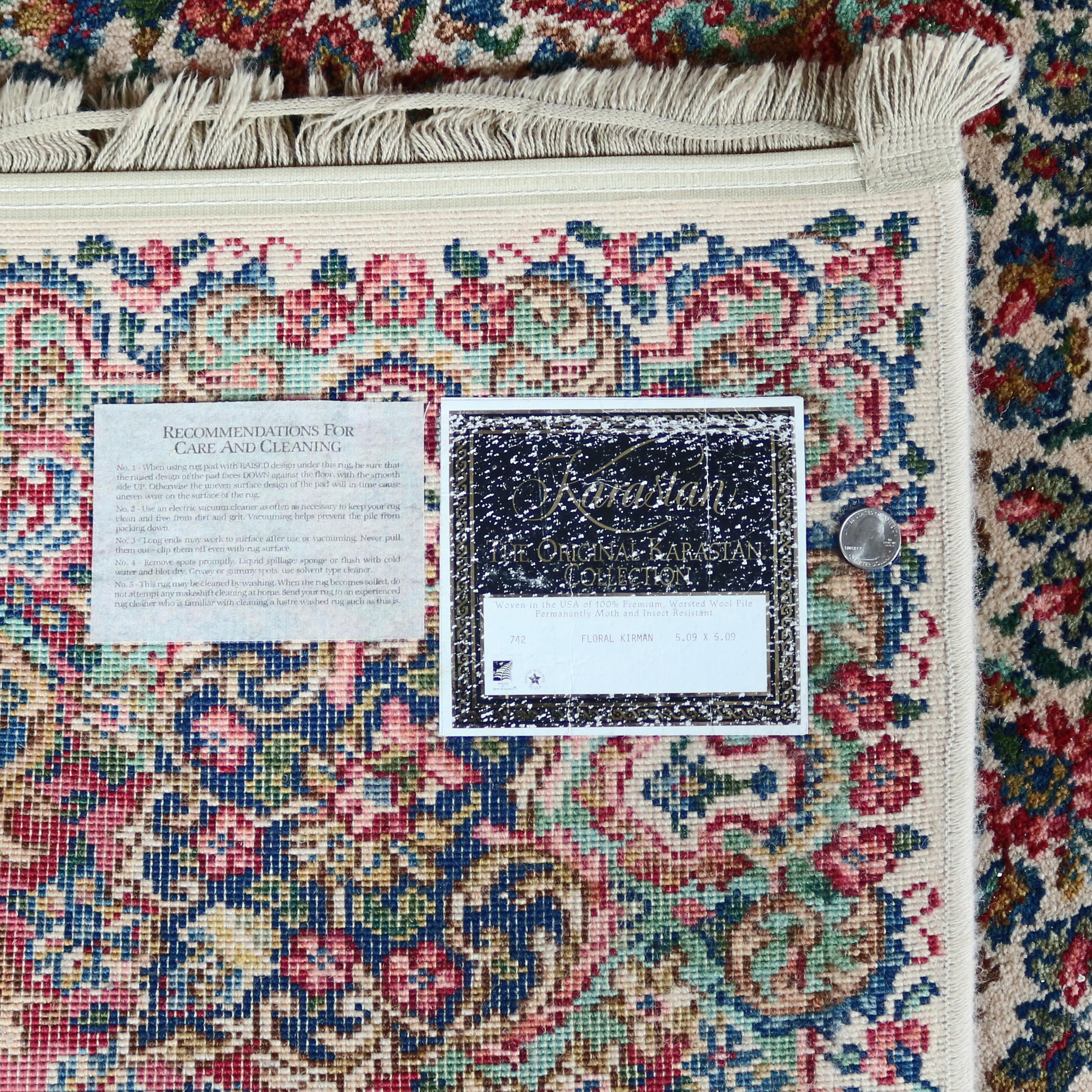 karastan floral kirman 742