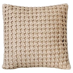 Handcrafted T'nalak Square Knot Weave Cushion Cover