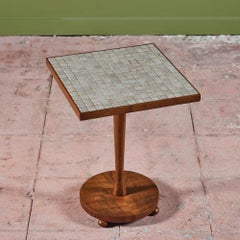 Square Lane Mosaic Tile Side Table