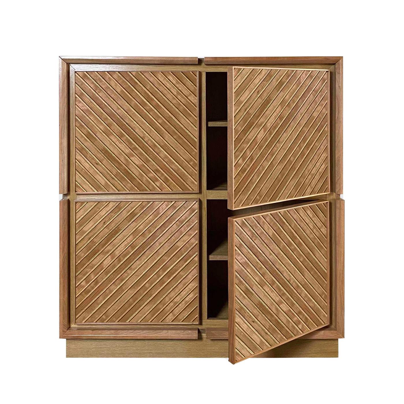 Square Line Sideboard #1 By Mascia Meccani In New Condition For Sale In Milan, IT