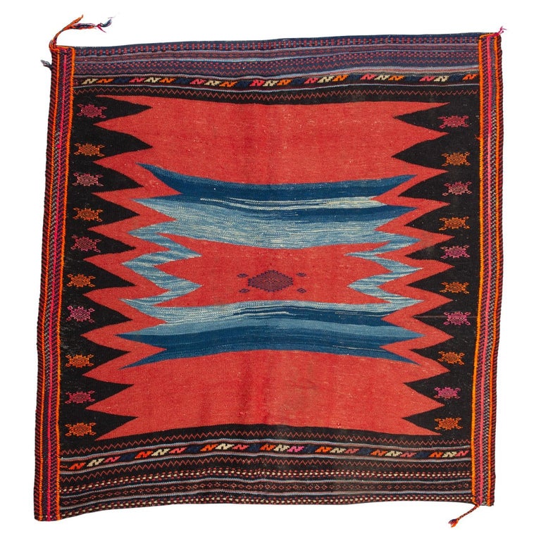 Square Little Kilim from Kurdestan For Sale at 1stDibs