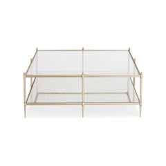 Square Luxury Modern Coffee Table