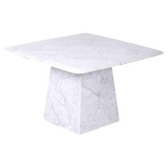 Square marble coffee table