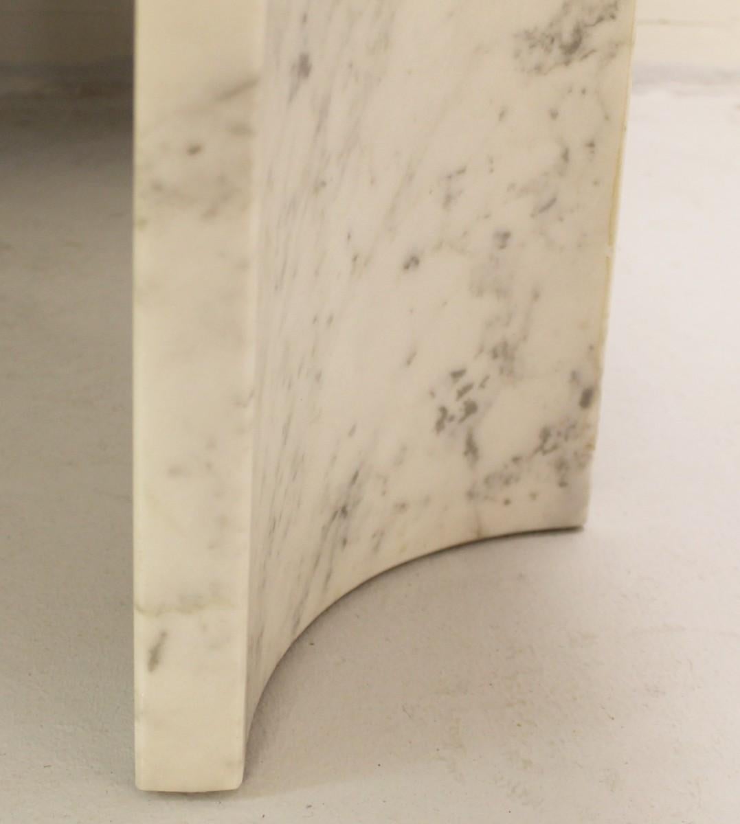 curved marble
