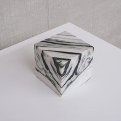 Square Marble Italian Desk Curio/Objet