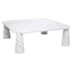 Square Marble Side Table by Angelo Mangiarotti for Skipper