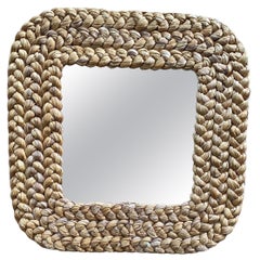 Square Mirror Adrien Audoux and Frida Minet, circa 1960