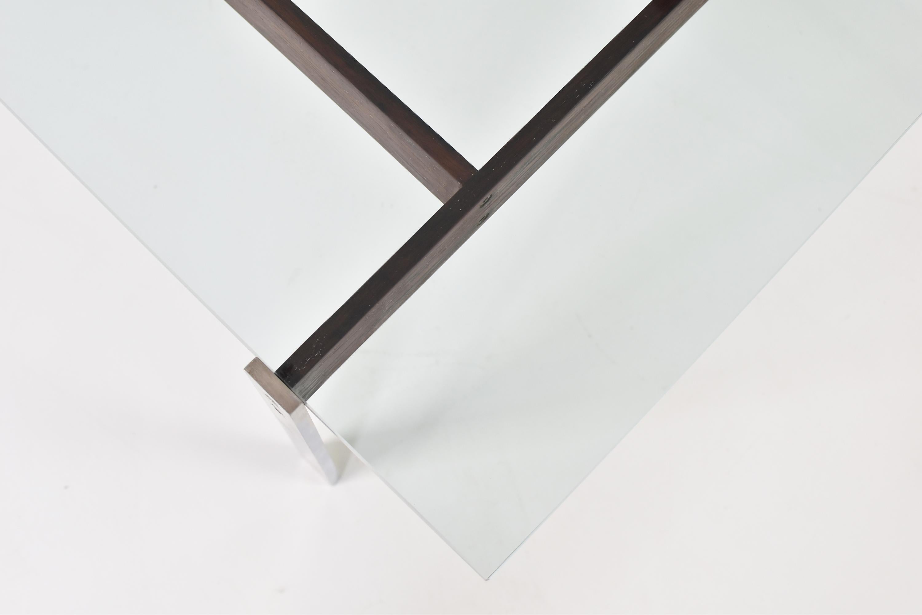 Mid-20th Century Square Modernist Coffee Table from the 1950s