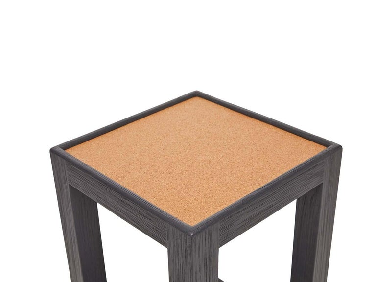 Square Narrow Side Table, Short by LawsonFenning For Sale at 1stDibs