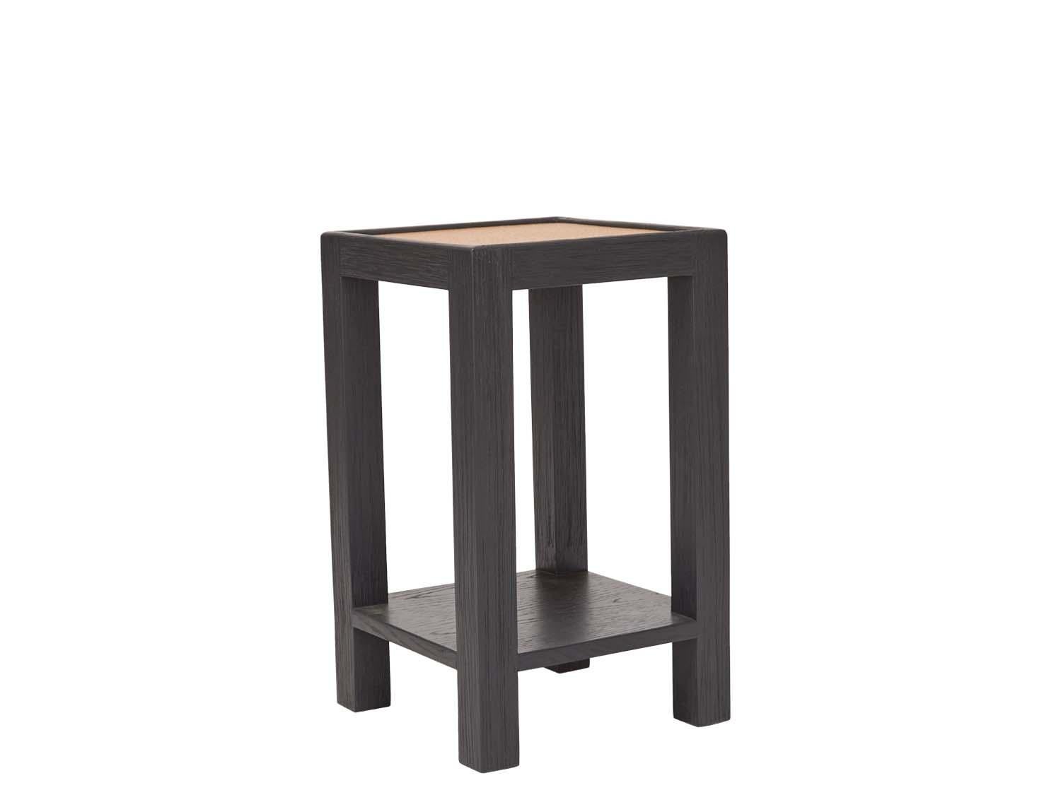 Mid-Century Modern Square Narrow Side Table, Short by Lawson-Fenning
