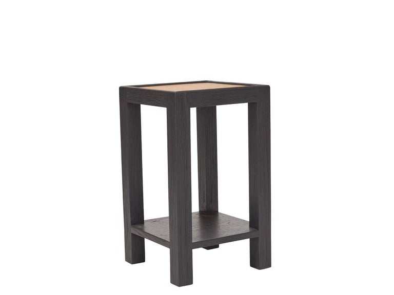 Square Narrow Side Table, Short by LawsonFenning For Sale at 1stDibs