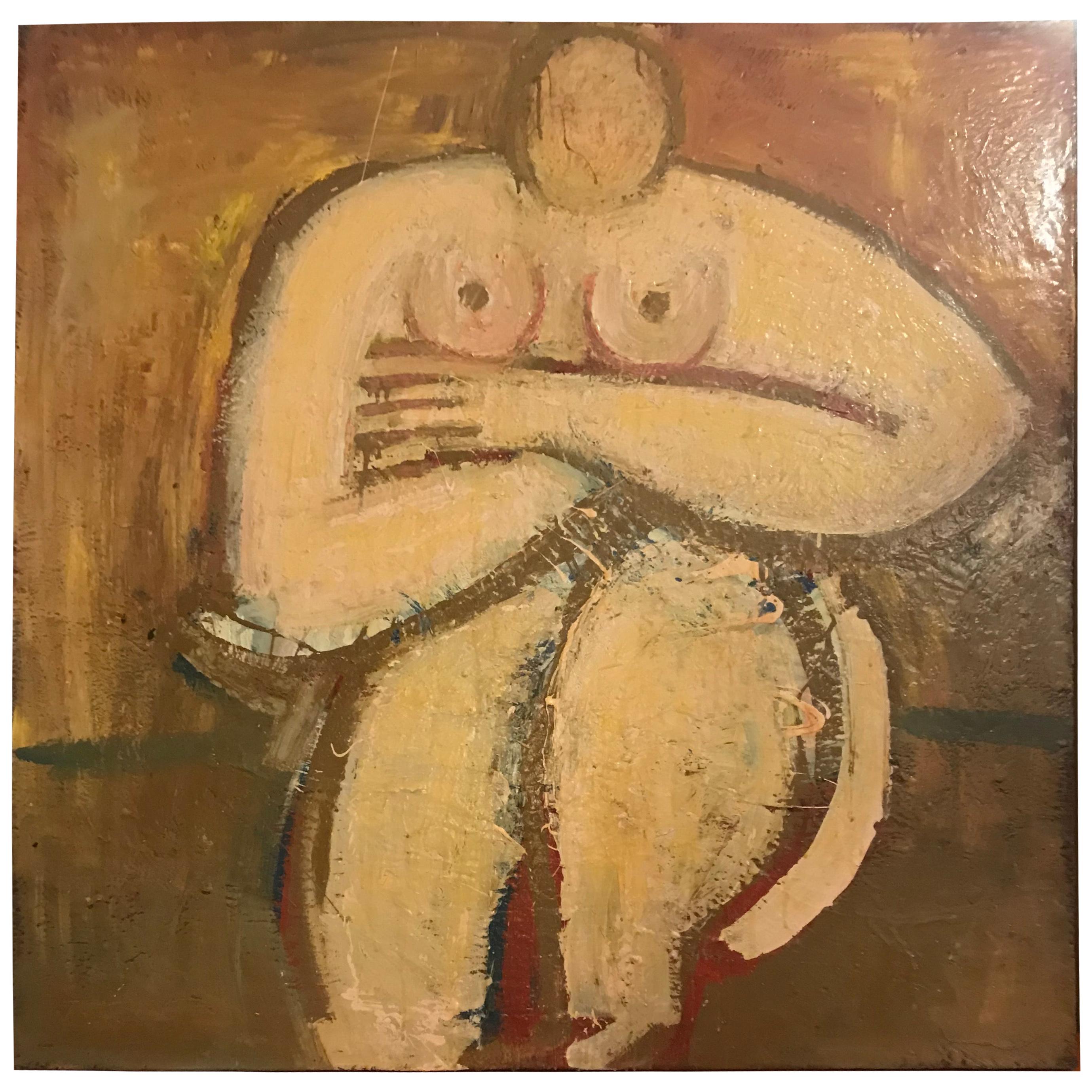 Square Nude by Barbara Dodge