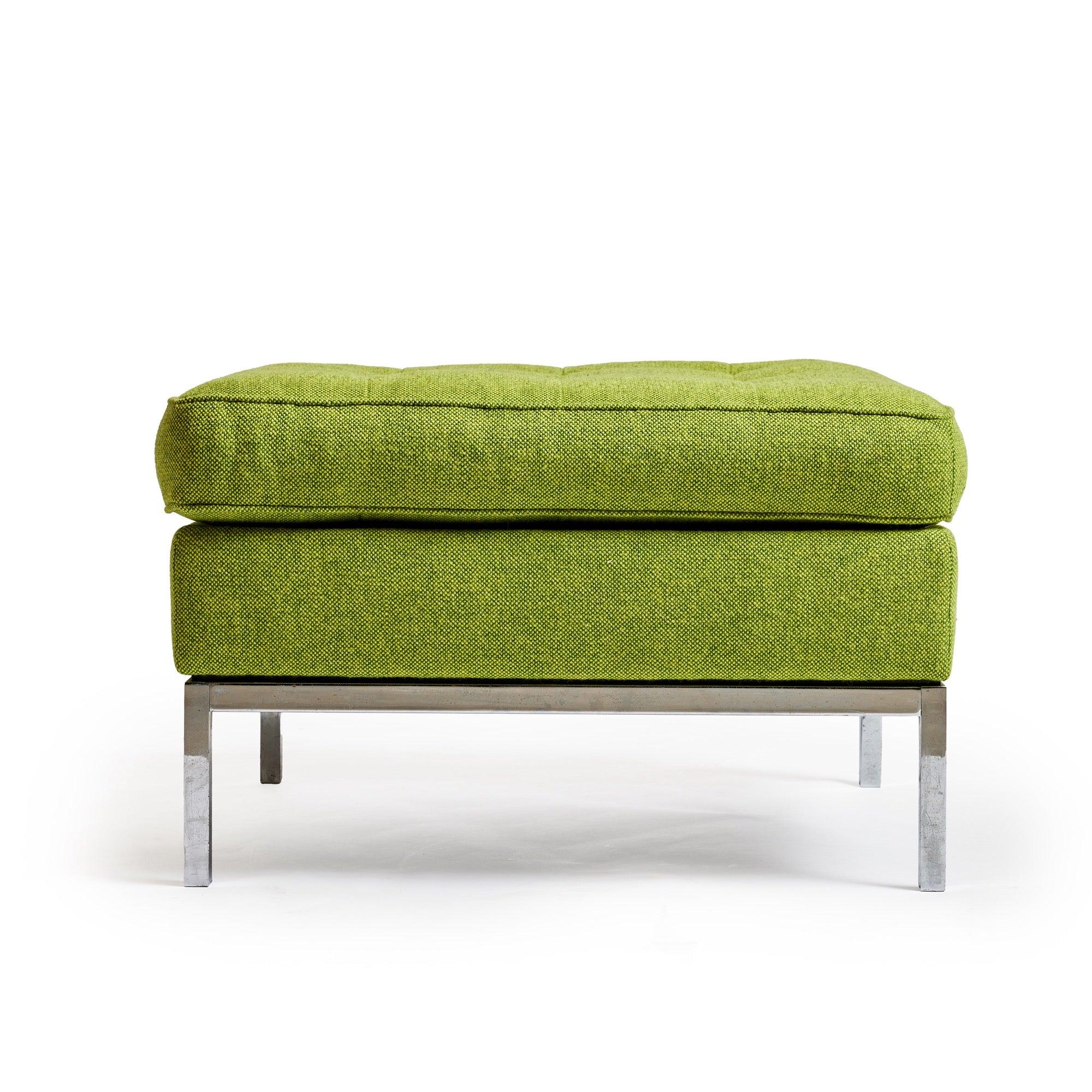 Americano Pouf quadrato di Florence Knoll per Knoll in vendita