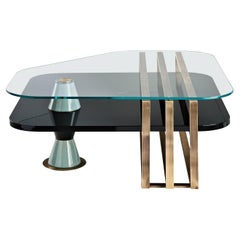Square Palm Coffee Table by Piero Angelo Orecchioni