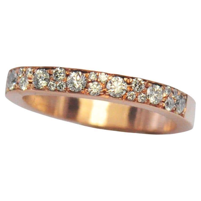 Pave Diamond Stack Ring - 377 For Sale on 1stDibs | pave stackable rings
