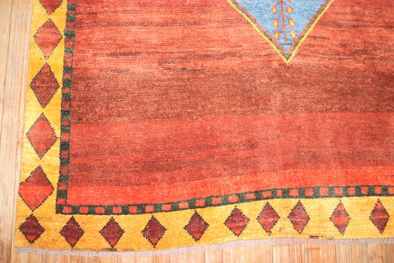 Square Persian Gabbeh Rug For Sale at 1stDibs