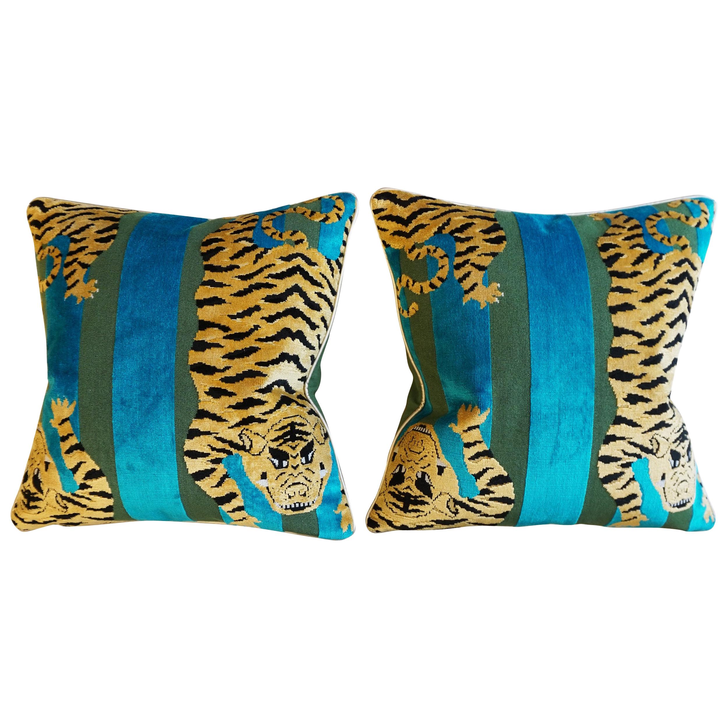 Tiger Pillow atelieryuwa.ciao.jp