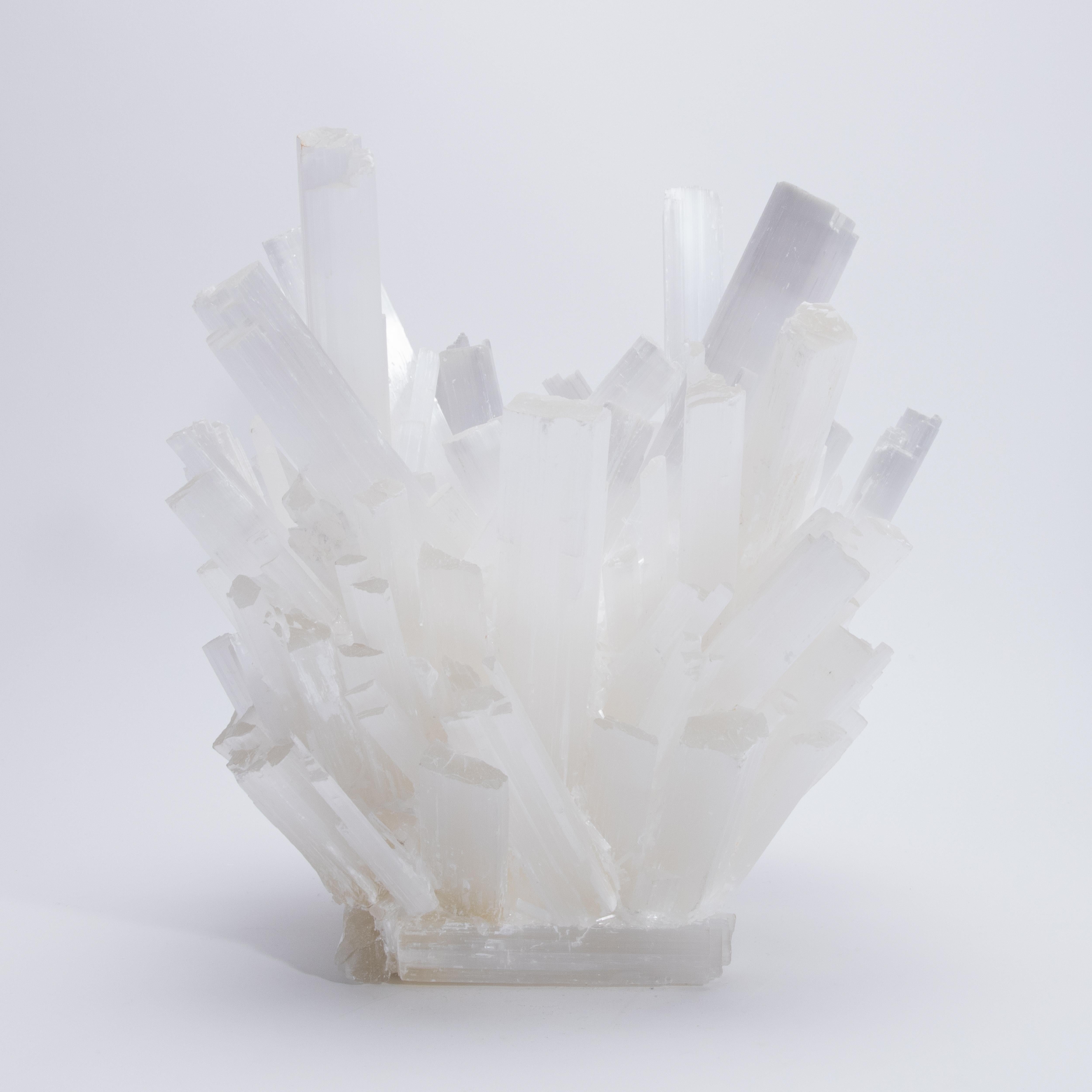 American Square Planter Bowl in Selenite by Kathryn McCoy For Sale