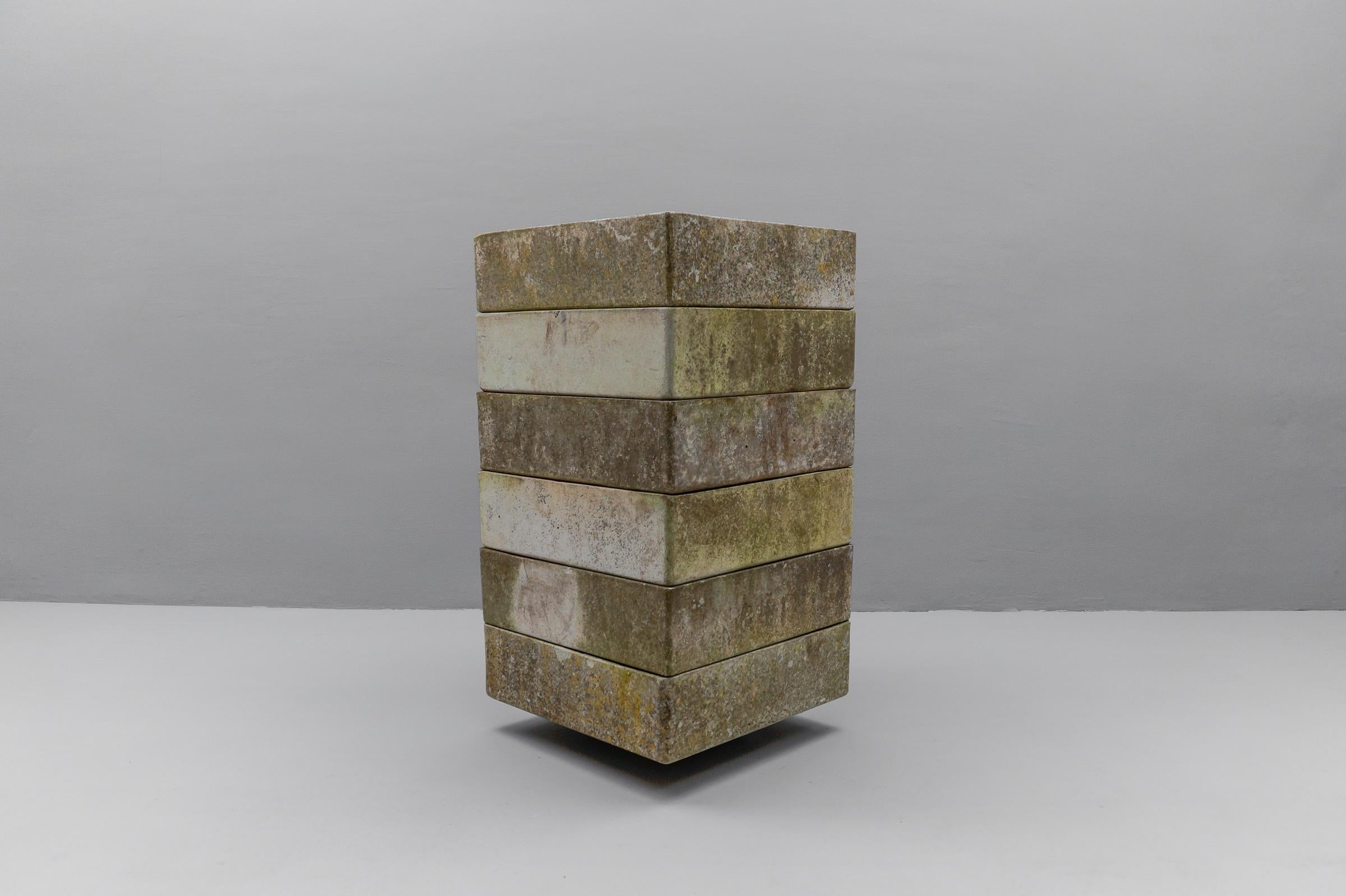 Square Planter by Willy Guhl, Switzerland 1950s For Sale 5