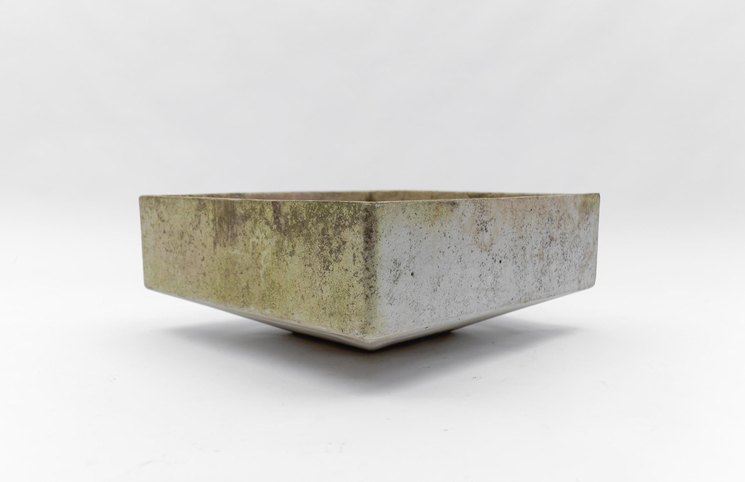 Swiss Square Planter by Willy Guhl, Switzerland 1950s For Sale