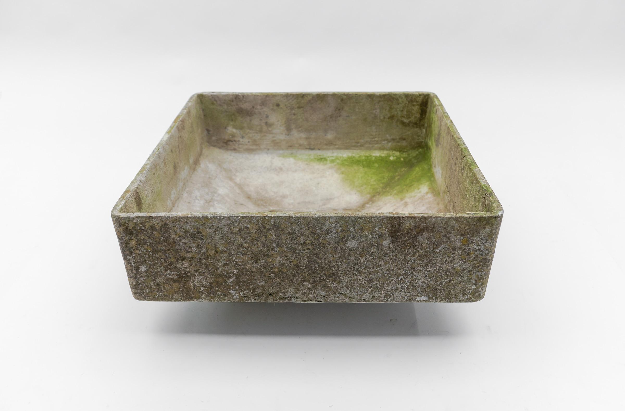 Mid-20th Century Square Planter by Willy Guhl, Switzerland 1950s For Sale