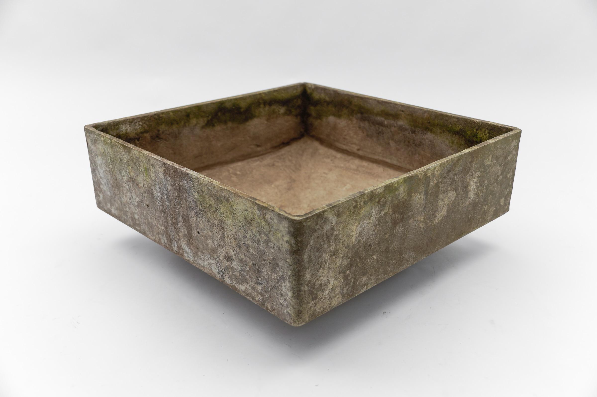 Square Planter by Willy Guhl, Switzerland 1950s For Sale 1