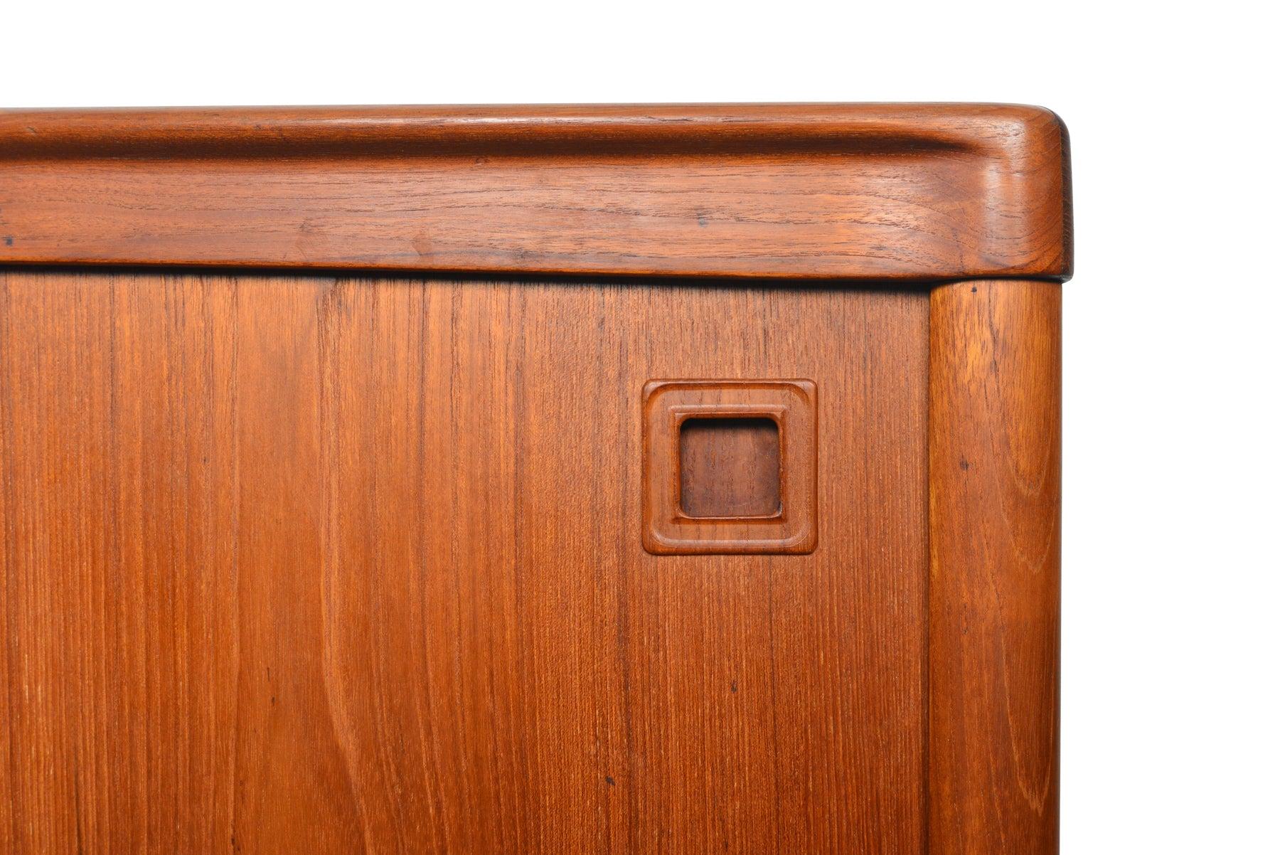 Square Pull Teak Credenza by H.W. Klein #4 For Sale 4