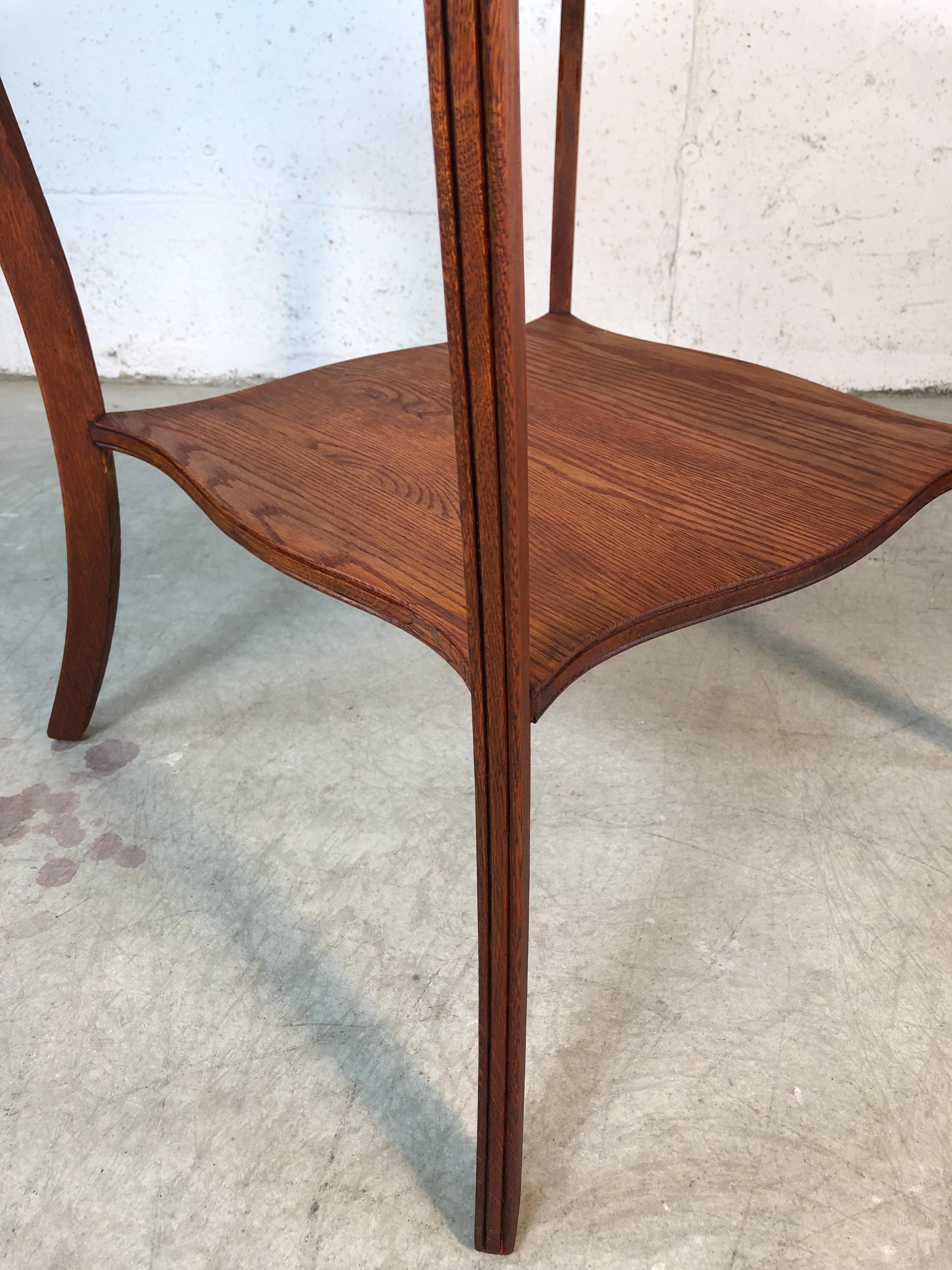Porta piante quadrato in Oak Oak in vendita 1