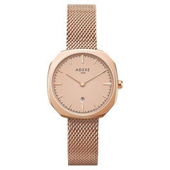 Used Rosegold Square Quartz Watch 'Complimentary Extra Straps'